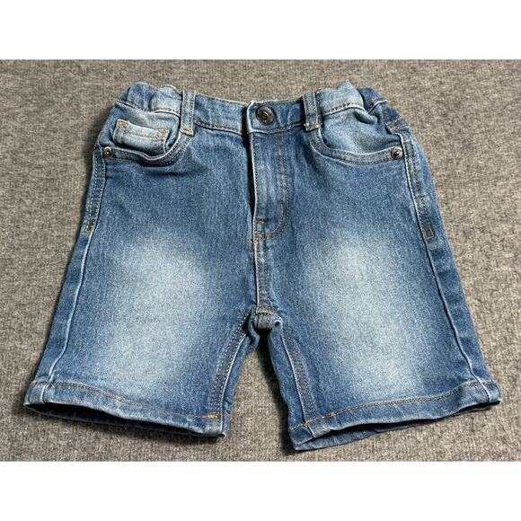 Volcom Denim Bermuda Shorts - Adjustable Waist - Kids Size 5T - Picture 5 of 6